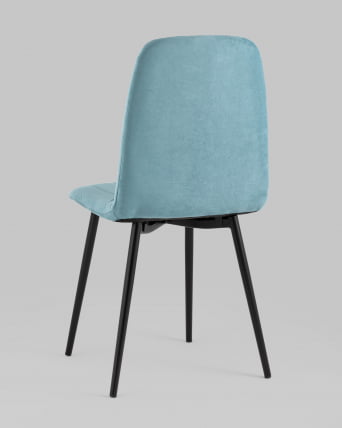 Стул Еасй велюр Пыльно-голубой / Easy_5